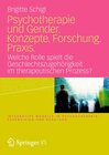 Buchcover Psychotherapie und Gender. Konzepte. Forschung. Praxis.