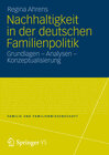 Buchcover Nachhaltigkeit in der deutschen Familienpolitik