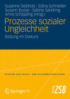 Buchcover Prozesse sozialer Ungleichheit