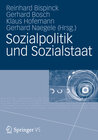 Buchcover Sozialpolitik und Sozialstaat