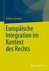 Buchcover Europäische Integration im Kontext des Rechts