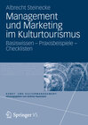 Buchcover Management und Marketing im Kulturtourismus