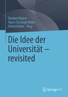 Buchcover Die Idee der Universität - revisited