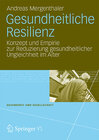 Buchcover Gesundheitliche Resilienz