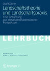 Buchcover Landschaftstheorie und Landschaftspraxis