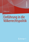 Buchcover Einführung in die Völkerrechtspolitik