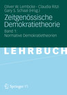 Buchcover Zeitgenössische Demokratietheorie