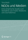 Buchcover NGOs und Medien