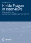 Buchcover Heikle Fragen in Interviews