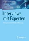 Buchcover Interviews mit Experten