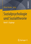 Buchcover Sozialpsychologie und Sozialtheorie