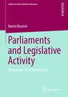 Buchcover Parliaments and Legislative Activity
