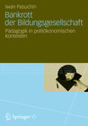 Buchcover Bankrott der Bildungsgesellschaft