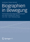 Buchcover Biographien in Bewegung