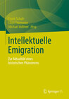 Buchcover Intellektuelle Emigration