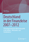 Buchcover Deutschland in der Finanzkrise