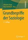 Buchcover Grundbegriffe der Soziologie