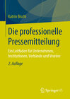 Buchcover Die professionelle Pressemitteilung