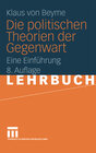 Buchcover Die politischen Theorien der Gegenwart