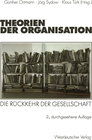 Buchcover Theorien der Organisation