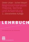 Buchcover Regressionsanalyse: Theorie, Technik und Anwendung.