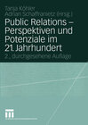 Buchcover Public Relations — Perspektiven und Potenziale im 21. Jahrhundert