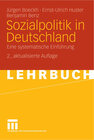 Buchcover Sozialpolitik in Deutschland