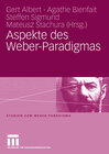 Buchcover Aspekte des Weber-Paradigmas