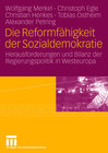 Buchcover Die Reformfähigkeit der Sozialdemokratie