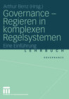 Buchcover Governance - Regieren in komplexen Regelsystemen