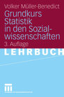 Buchcover Grundkurs Statistik in den Sozialwissenschaften