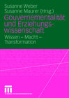 Buchcover Gouvernementalität und Erziehungswissenschaft