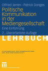 Buchcover Politische Kommunikation in der Mediengesellschaft