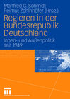 Buchcover Regieren in der Bundesrepublik Deutschland
