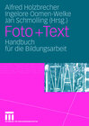 Buchcover Foto + Text