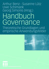 Buchcover Handbuch Governance