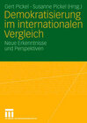 Buchcover Demokratisierung im internationalen Vergleich