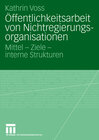 Buchcover Öffentlichkeitsarbeit von Nichtregierungsorganisationen