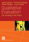 Buchcover Qualitative Evaluation