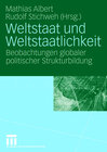 Buchcover Weltstaat und Weltstaatlichkeit