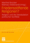 Buchcover Friedensstiftende Religionen?