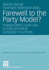 Buchcover Farewell to the Party Model?