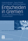 Buchcover Entscheiden in Gremien