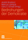 Buchcover Bedrohungen der Demokratie