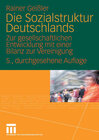 Buchcover Die Sozialstruktur Deutschlands