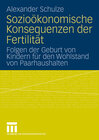 Buchcover Sozioökonomische Konsequenzen der Fertilität