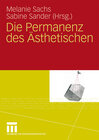 Buchcover Die Permanenz des Ästhetischen