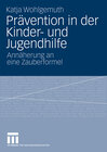 Buchcover Prävention in der Kinder- und Jugendhilfe