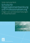 Buchcover Schulische Organisationsentwicklung und Professionalisierung