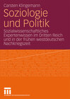 Buchcover Soziologie und Politik